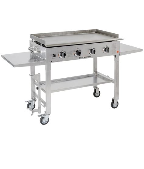 Blackstone 36 inch Stainless Steel Outdoor Cooking Gas Grill Griddle ...