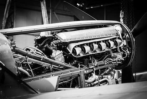 Rolls Royce Merlin Engine on a Supermarine Spitfire Photograph by Peter ...