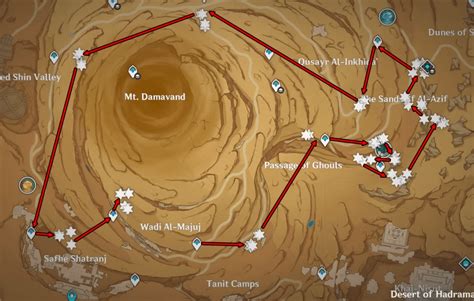 Sand Grease Pupa Locations in Genshin Impact - Followchain