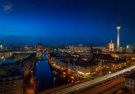 Wallpaper : city, blue, panorama, Berlin, skyline, night, Nikon, long ...