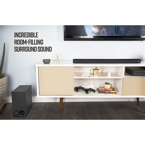 Polk Audio Signa S2 Universal TV Sound Bar and Wireless Subwoofer