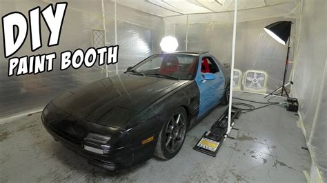 $200 DIY Paint Booth - YouTube