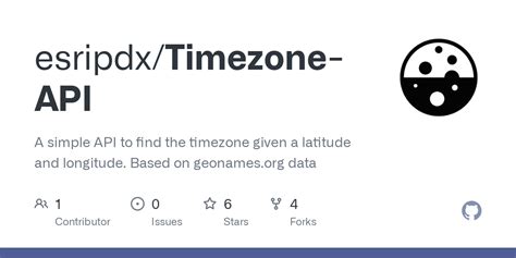 GitHub - esripdx/Timezone-API: A simple API to find the timezone given ...