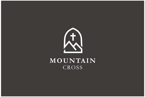 Church Cross Mountain Logo Design Vector Graphic by sore88 · Creative ...