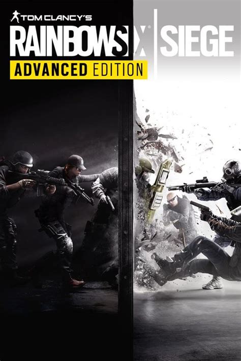 Tom Clancy's Rainbow Six: Siege (Advanced Edition) (2018) box cover art ...