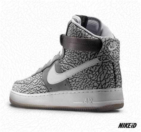 NIKEiD Air Force 1 Elephant Print Option Available February 1st | Sole ...