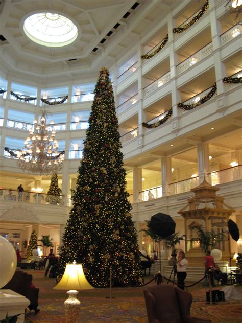 Christmas Tree at The Grand Floridian