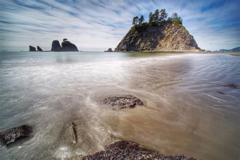 Rialto Beach in Washington, USA [OC] [1920x1080] : ImagesOfUSA