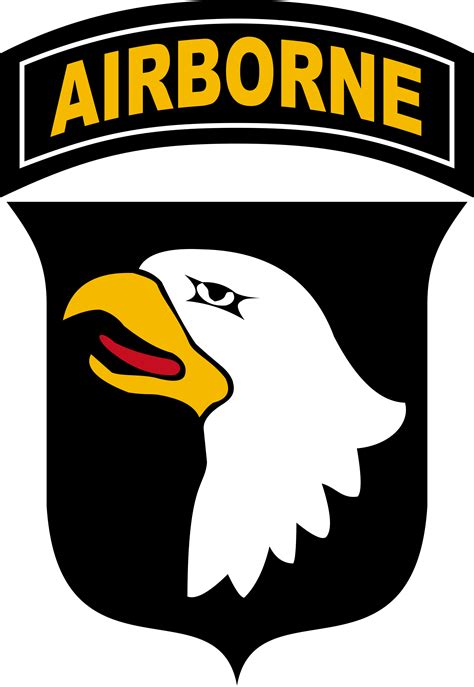 101st Airborne Division Patch - (2000x2902) Png Clipart Download