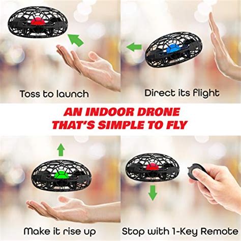 REL-F1-SCOOTX-BLK Force1 Scoot XL Hand Operated Drone for Kids or ...