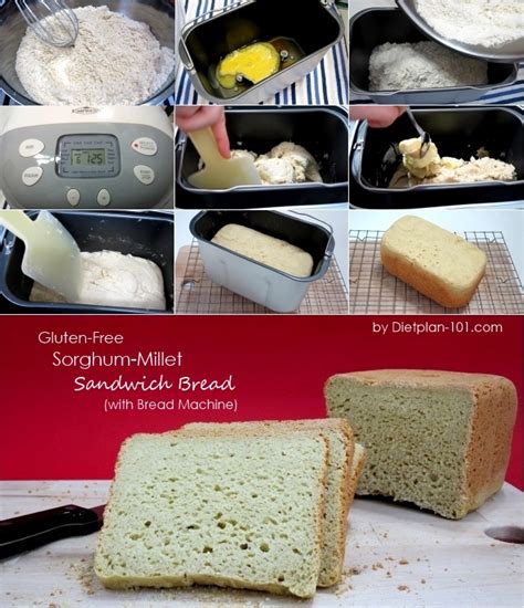 Gluten-Free Sorghum-Millet Sandwich Bread (Bread Machine) Recipe - Diet ...