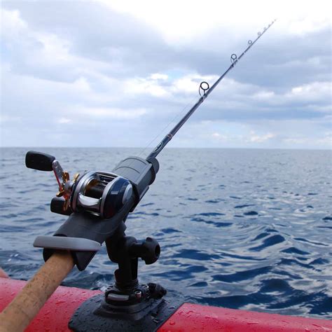 Borkia FASTen Fishing Rod Holder Kit Inflatable Boat | Inflatable Boat ...