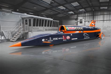 Bloodhound SSC 1000mph land speed record car profile