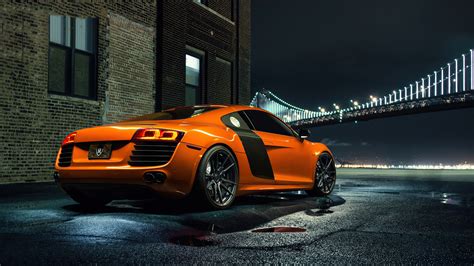 3840x2160 Orange Audi R8 4k 4K ,HD 4k Wallpapers,Images,Backgrounds ...