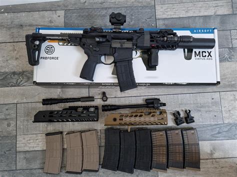 SIG MCX RATTLER Build with loads of extras and upgrades - Electric ...