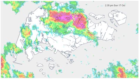 Rain finally falls on large swathes of S'pore after week of painfully ...