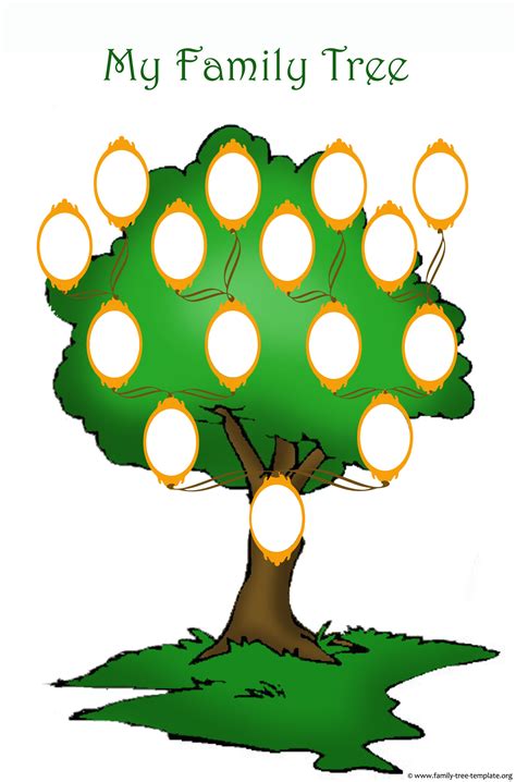 Family Tree Clip Art Sample | PISTOLHOLLER