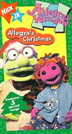 Allegra's Window: Allegra's Christmas (1996 VHS) | Angry Grandpa's ...