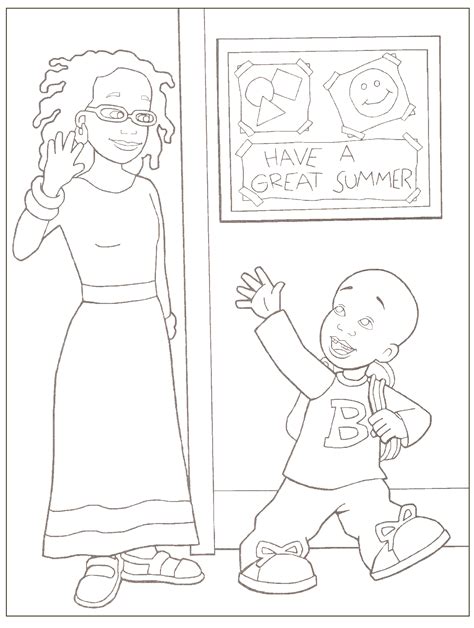 Little Bill | Coloring pages, Little bill, Female sketch