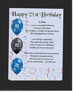 Happy 21st Birthday Son From Mom Quotes - ShortQuotes.cc