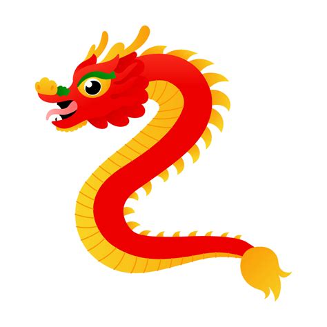 Cartoon Chinese Dragon Clipart Vector Dragon Chinese Dragon Dragon ...