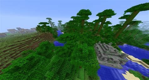 Jungle Temple and Village Seed - 9Minecraft.Net