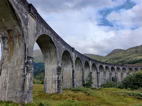 Glenfinnan Viaduct Under the Blue Sky · Free Stock Photo