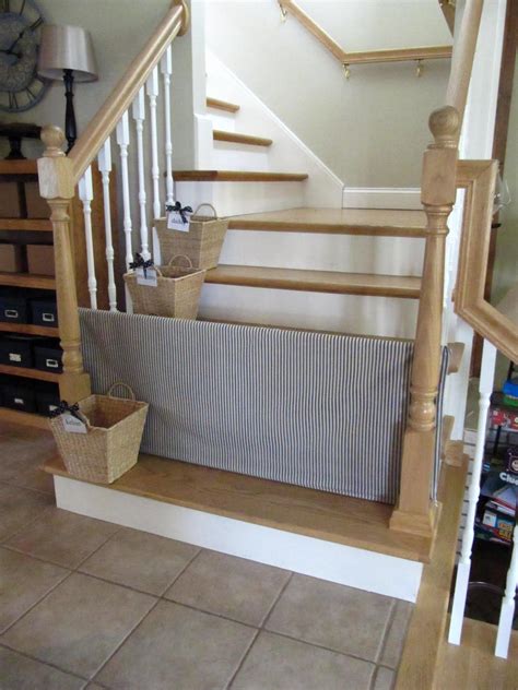 Sew Many Ways...: Tool Time Tuesday...PVC Dog Gate and Stair Baskets ...