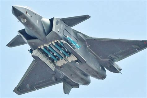 China Upgrades J-20 Stealth fighter to Challenge U.S F-22 - Warrior ...