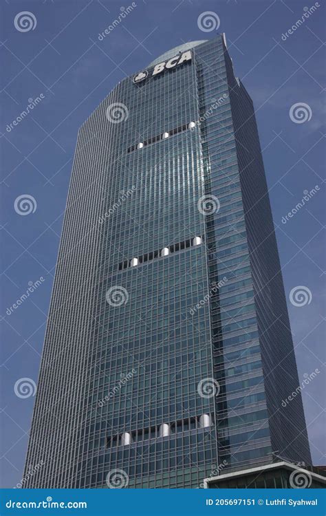 Menara BCA the Headquarters of Bank Central Asia in Jakarta. Editorial ...