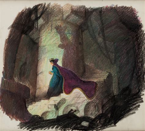 Filmic Light - Snow White Archive: Early Concept Drawings - Evil Queen ...