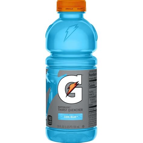 Gatorade 20-fl oz Cool Blue Sports Drink in the Sports Drinks ...