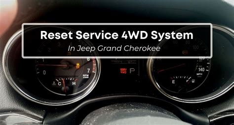 Service 4wd System Jeep Grand Cherokee