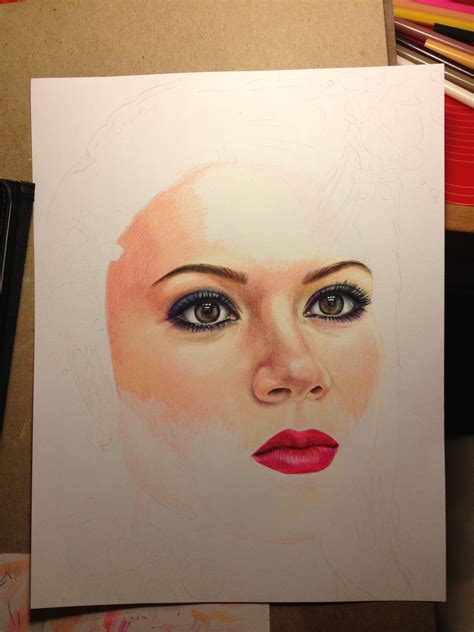 Prismacolor pencil portrait drawing | Color pencil art, Portrait ...