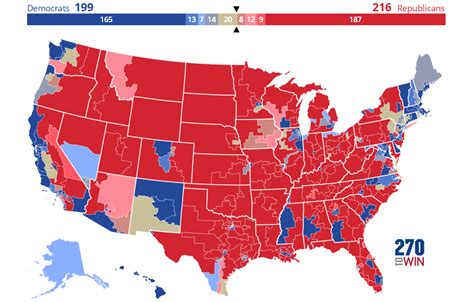 2022 House Election Forecast Maps - 270toWin