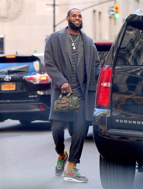 LeBron James’s Style Is Playoffs-Ready | Mens street style, Nba fashion ...