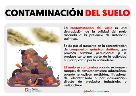 La Contaminación del Suelo