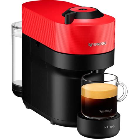 Nespresso Vertuo POP kaffemaskin 0,6 liter, spicy red - present/presenttips