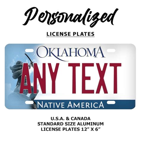 Oklahoma License Plates - Etsy