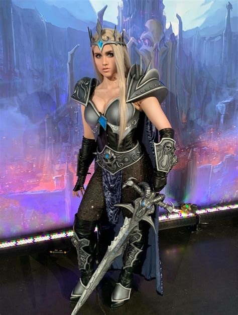 [cosplay] Evil Arthas (Lich King) cosplay from Warcraft by Adeline ...