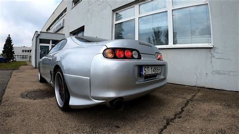 Toyota Supra MK4 NA 2JZ exhaust sound. - YouTube