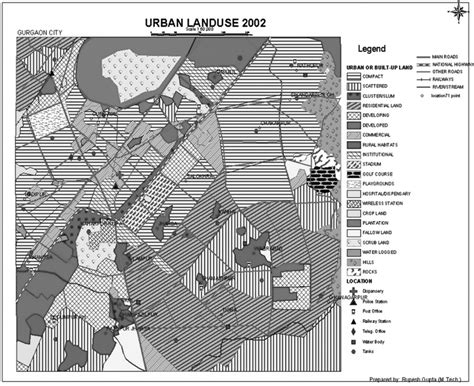 Land Use Map of 2002 Source: Satellite data. | Download Scientific Diagram