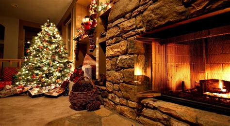 Christmas Fireplace Backgrounds - Wallpaper Cave