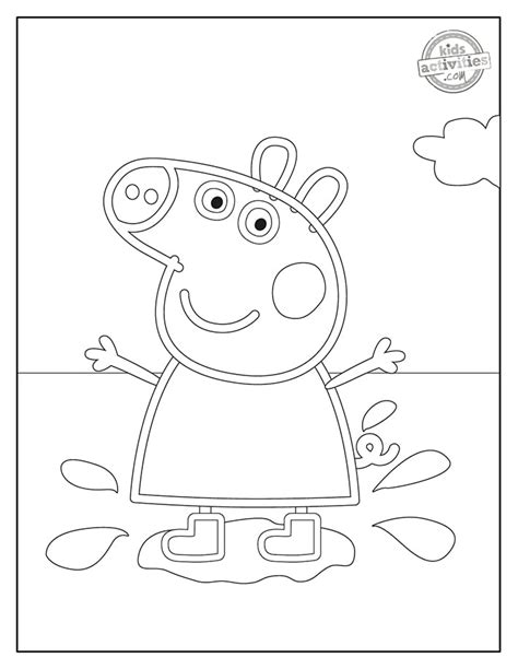 Free Printable Peppa Pig Coloring Pages | Kids Activities Blog