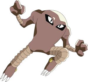 106 - Hitmonlee (1ª Geração) | Pokemon, Pokemon pokedex, Digimon