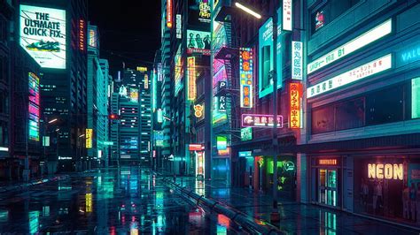 Details more than 67 cyberpunk neon city wallpaper best - in.cdgdbentre