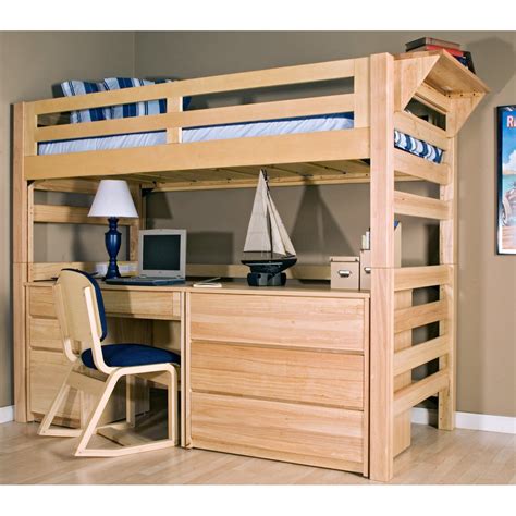 Loft Bed With Desk Designs & Features » InOutInterior