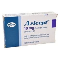 Aricept 5 mg 28 tabs - Dementia - Alzheimer