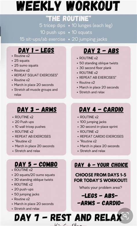 Pin by Jenny Lane on Workout | Workout plan for beginners, Daily gym ...