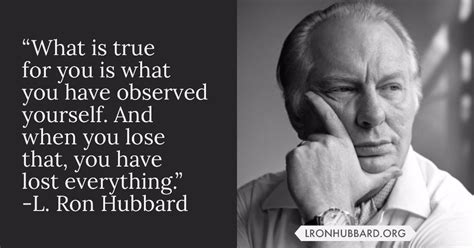 L Ron Hubbard Quotes - ShortQuotes.cc